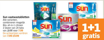 Albert Heijn Sun vaatwastabletten aanbieding