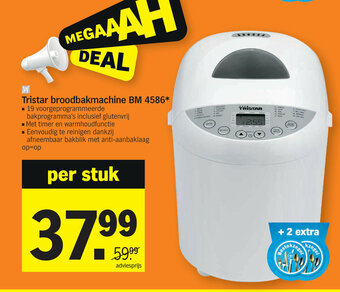 Albert Heijn Tristar broodbakmachine BM 4586 aanbieding