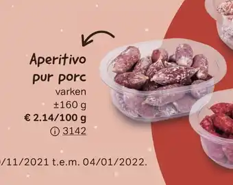 Aperitivo Pur Porc 100g