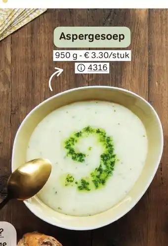 Bon Ap Aspergesoep 950g per stuk aanbieding