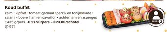 Bon Ap Koud buffet aanbieding