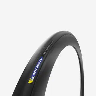 Decathlon Raceband Michelin Power Cup zwart vouwband 700x25 aanbieding