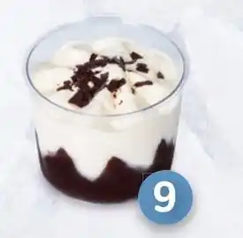 Dame blanche roomjis cup