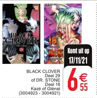 Black Clover of Dr. Stone