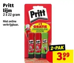 Kruidvat Pritt lĳm aanbieding