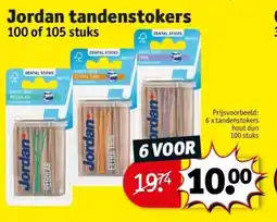 Kruidvat Jordan tandenstokers aanbieding