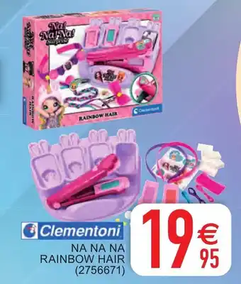 Cora Clementoni Na Na Na Rainbow Hair aanbieding