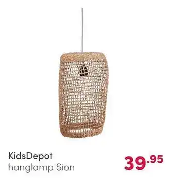 Baby & Tiener Kidsdepot hanglamp sion aanbieding