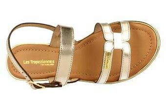 Berca Shoes Les Tropeziennes Sandaal Helina - Goud aanbieding