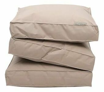 Dreamland Opvouwbare zitzak Outdoor Fold beige aanbieding