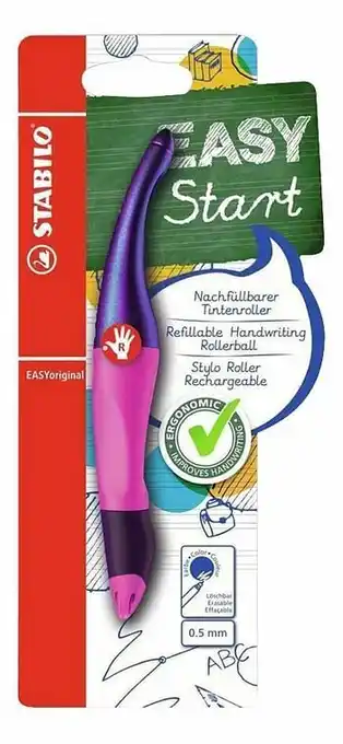 Dreamland STABILO rollerball EASYoriginal Holograph Edition voor rechtshandigen - roze aanbieding