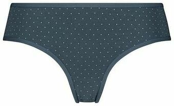 HEMA Dames Brazilian Met Kant Middenblauw (middenblauw)