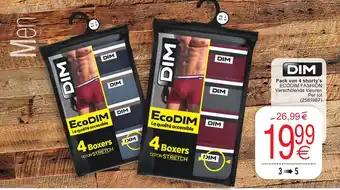 Cora Dim Pack van 4 shorty's aanbieding