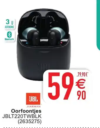 Cora JBL Oorfoontjes aanbieding