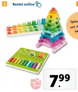 Lidl Houten rekenspeelgoed aanbieding