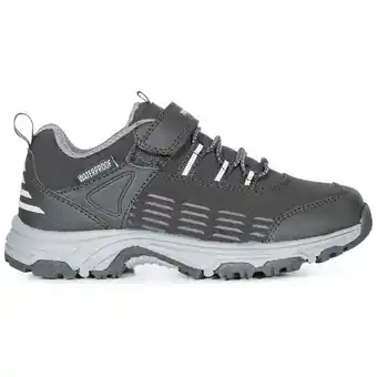 Decathlon Kinderen/Kinderen Harrelson Low Cut Wandelende Trainers (Zwart) aanbieding