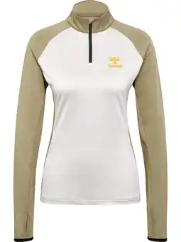 Decathlon Halve Rits Sweatshirt Hmlsprint Training Dames HUMMEL aanbieding
