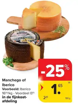 Manchego of iberico