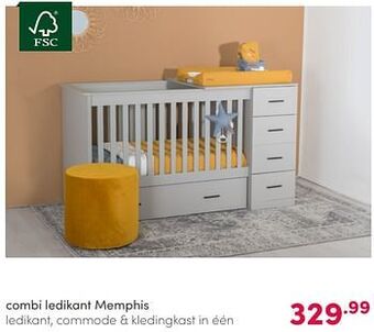 Baby & Tiener Combi ledikant memphis aanbieding