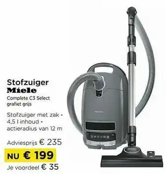 Stofzuiger miele