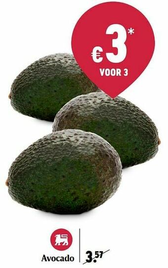 Delhaize Avocado aanbieding