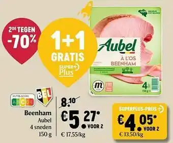 Delhaize Beenham aubel aanbieding