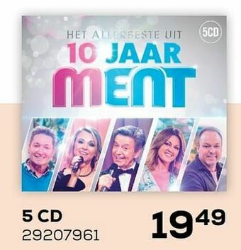Supra Bazar 5 cd het allerbeste uit 10 jaar ment aanbieding