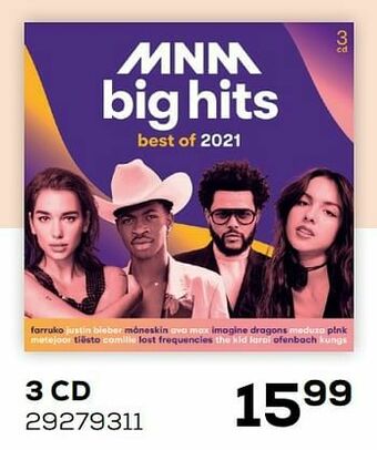 3 cd mnm big hits best of 2021