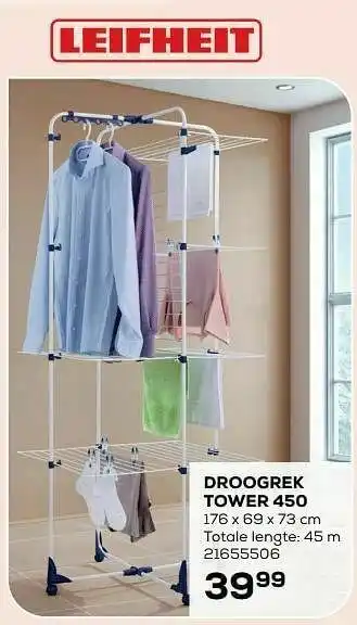 Droogrek tower 450
