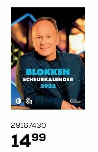 Blokken scheurkalender 2022