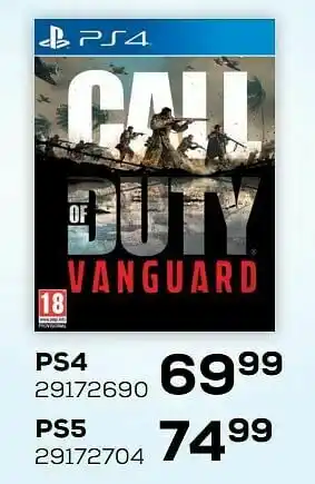 Supra Bazar Ps4 call of duty vanguard aanbieding