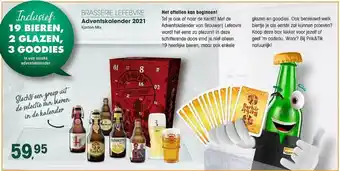 Brasserie Lefebvre Adventskalender 2021