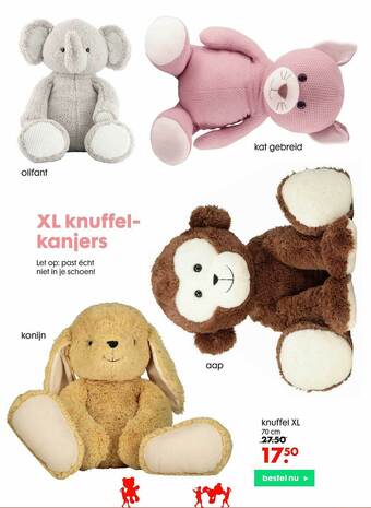 HEMA Knuffel Xl aanbieding