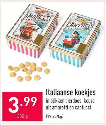 ALDI Italiaanse Koekjes aanbieding