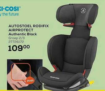 Supra Bazar Autostoel Rodifix Airprotect Authentic Black aanbieding