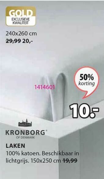 Jysk Laken aanbieding