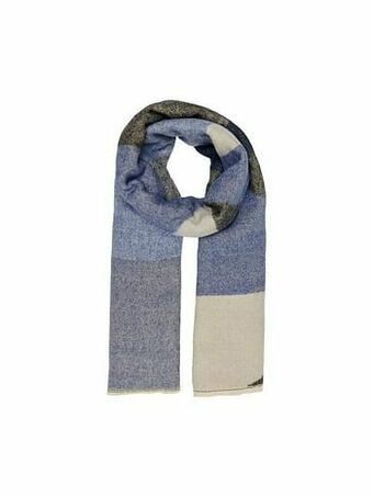 Berca Shoes Only Sjaal Dames Geweven Jaal Multicolor Light Blauw - Multicolor aanbieding