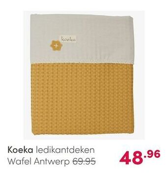 Koeka ledikantdeken wafel antwerp