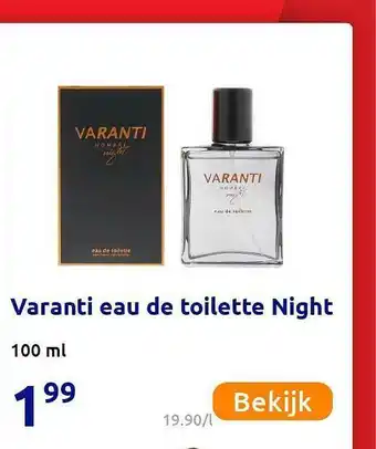 Varanti Eau De Toilette Night
