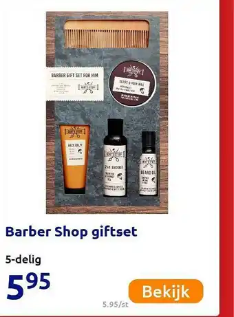 Action Barber Shop Giftset aanbieding