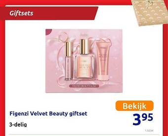 Action Figenzi Velvet Beauty Giftset aanbieding