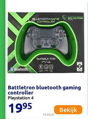 Action Battletron Bluetooth Gaming Controller aanbieding