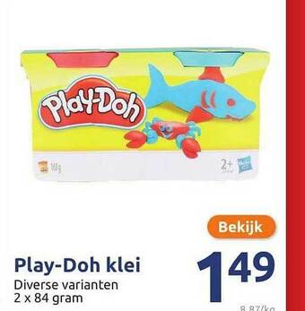 Action Play-doh Klei aanbieding