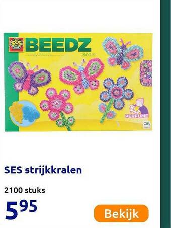 Action Ses Strijkkralen aanbieding