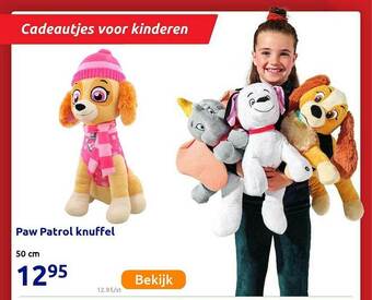 Action Paw Patrol Knuffel aanbieding