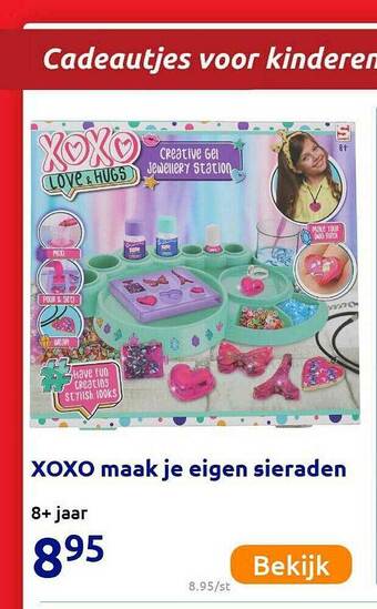 Action Xoxo Maak Je Eigen Sieraden aanbieding