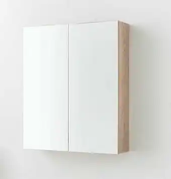 Zelfbouwmarkt Spiegelkast Brava 2 Deuren Eiklook 600 Mm aanbieding