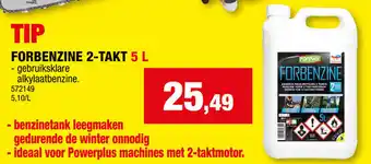 Hubo Forbenzine 2-takt aanbieding