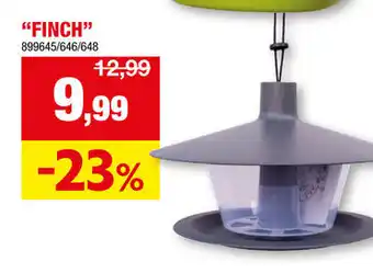 Hubo Voederhuisje finch aanbieding
