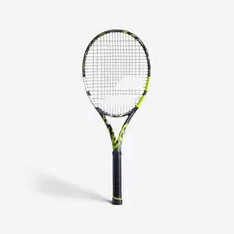 Decathlon Tennisracket voor volwassenen Pure Aero grijs geel 300 g aanbieding